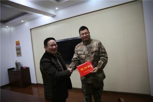 新春慰問(wèn)送溫暖，共敘軍民魚(yú)水情