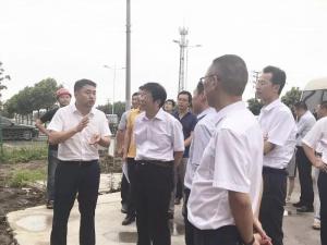 市委副書(shū)記、市長(cháng)錢(qián)三雄一行考察織里童裝產(chǎn)業(yè)園區二期