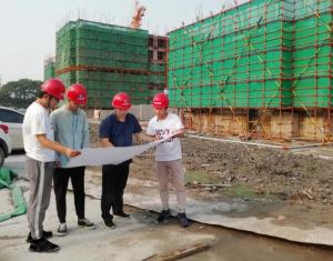 戰高溫，斗酷暑！市北31-2地塊房票房項目提前完成地下室結頂！